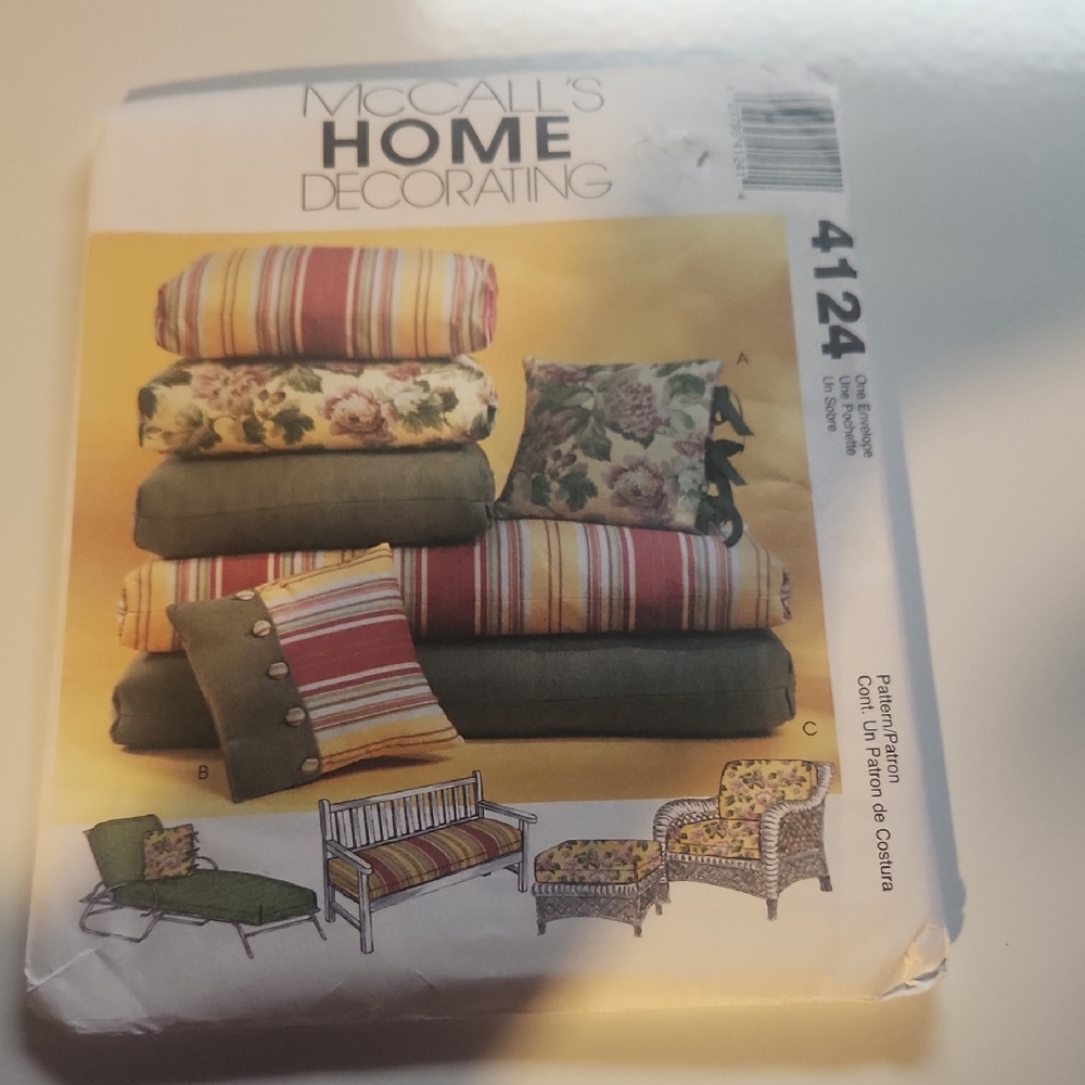 Striped and Floral Accent Pillow Covers